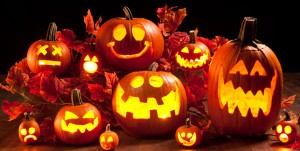 Jack o'lanterns symbolize Halloween